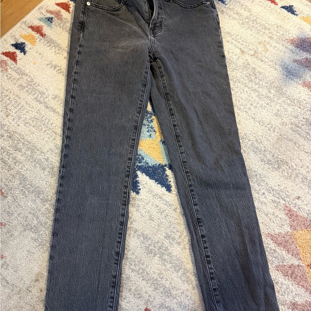 Madewell Women's Charcoal Skinny Jeans